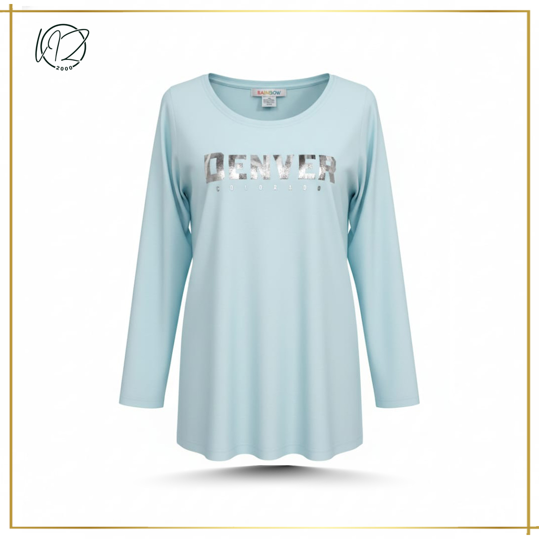 DENVER Sky Long T-shirt