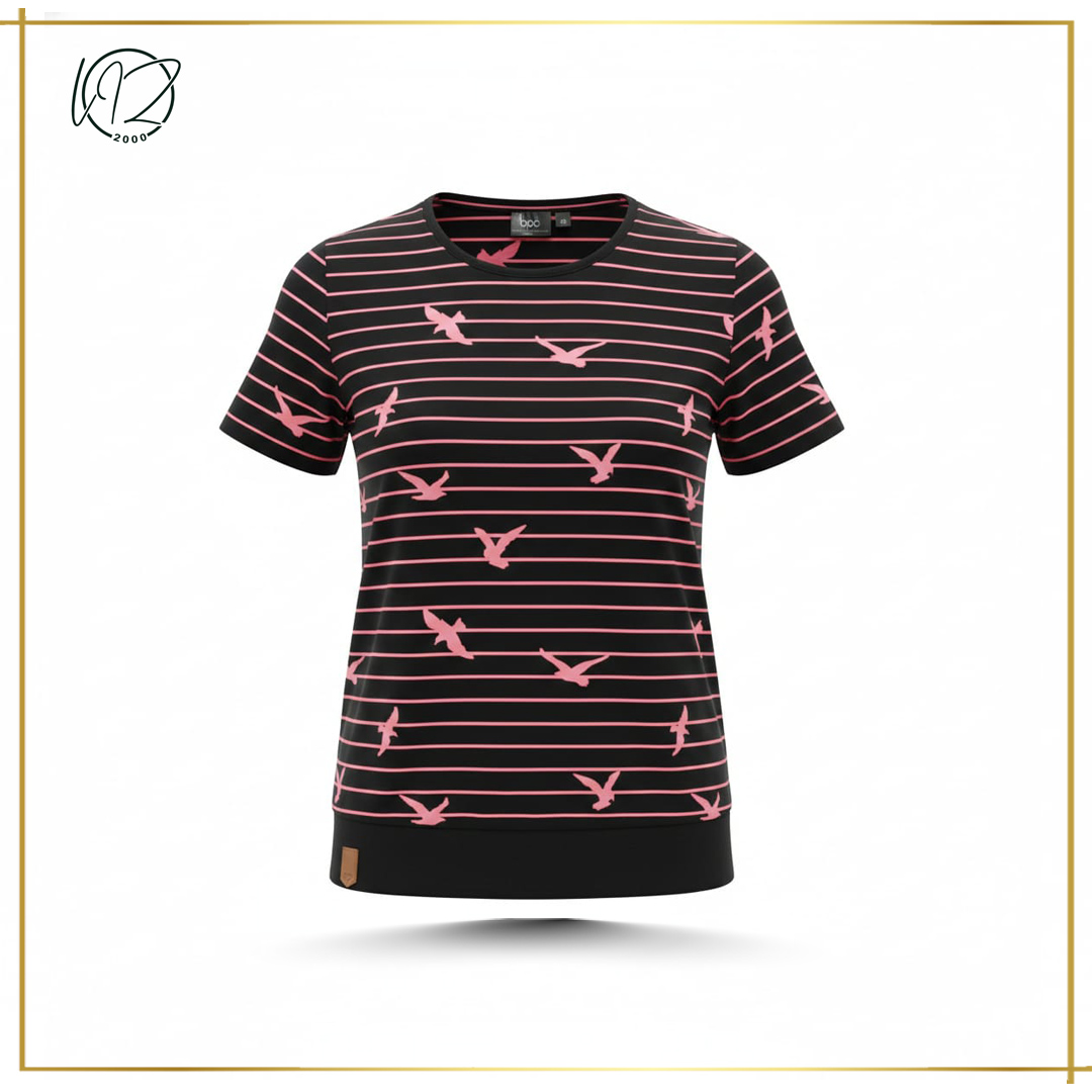 Birds Check T-shirts